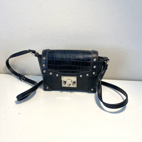 Zara black crossbody bag, shoulder wear