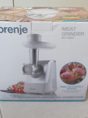 Gorenje MG 1600W meat grinder like new