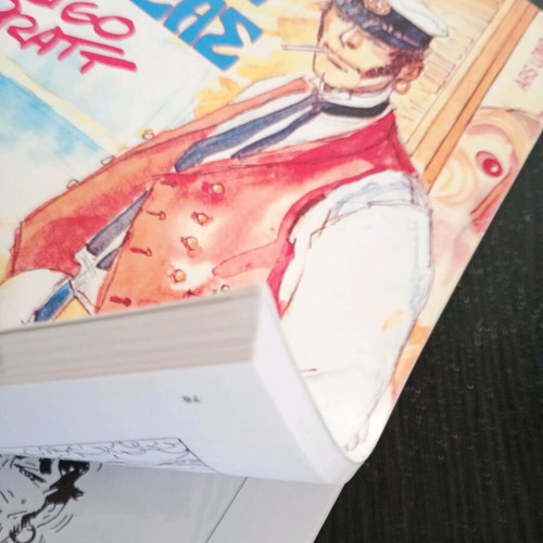The Ballad of the Salty Sea used comic by Hugo Pratt
