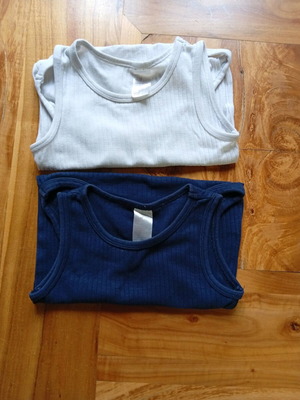 Set of 2 h& m sleeveless bodysuits for 18 months 86 cm like new