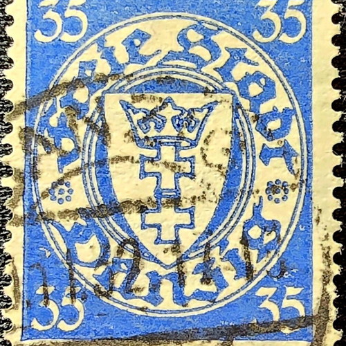 Danzig 1924 stamp used