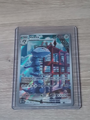 Steelix PAR 208 Pokemon card new from Paradox Rift