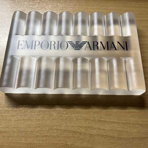 Acrylic Glasses Stand Emporio Armani new