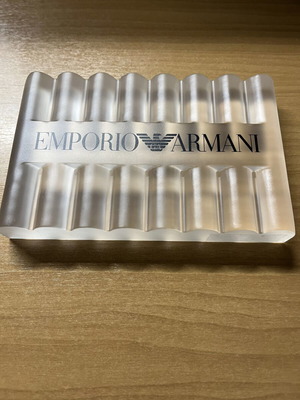 Acrylic Glasses Stand Emporio Armani new
