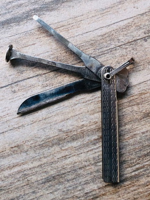 Винтидж инструмент за лула употребяван