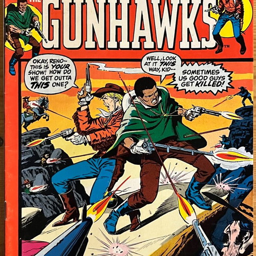 Gunhawks No.1 used comic Marvel Comics Group