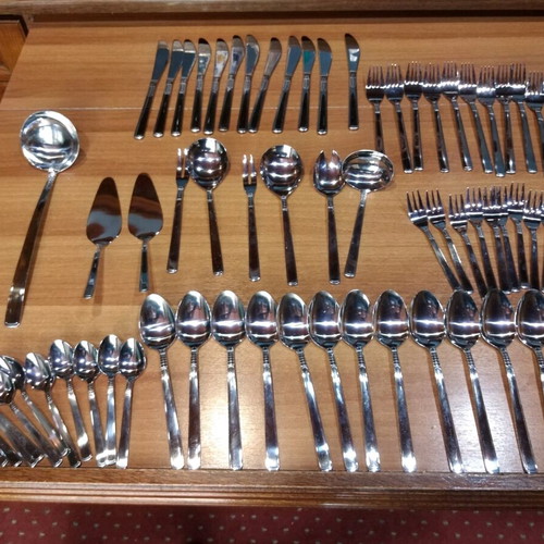 Nirosta Edelstahl cutlery set 70 pieces like new stainless steel