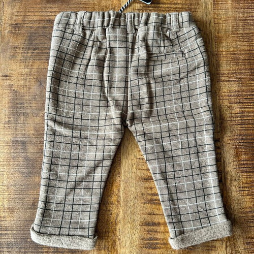 Sweet Petit checked baby trousers, size 68