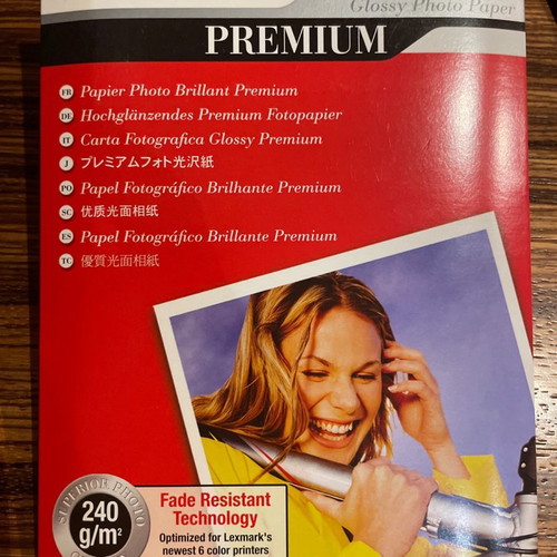 Lexmark photo paper new 10x15 240g/m2, 20 sheets