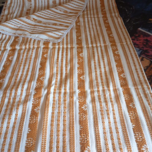 Woven vintage blanket 170x220 cm, new