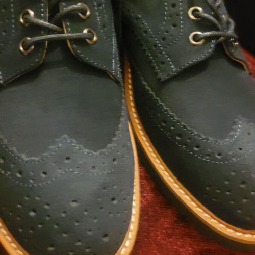 Gutteridge dark blue suede shoes size 43 new