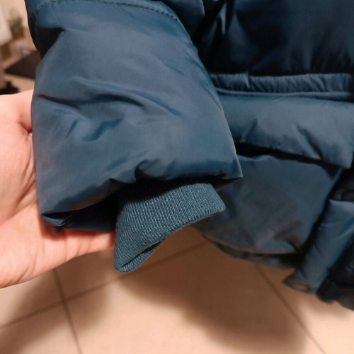 Zara boy's puffer jacket like new, size 2-3 years, petrol blue