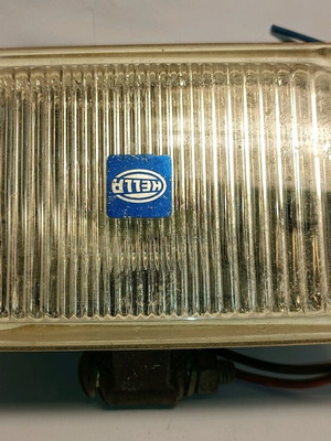 Hella Comet 450 white fog light used