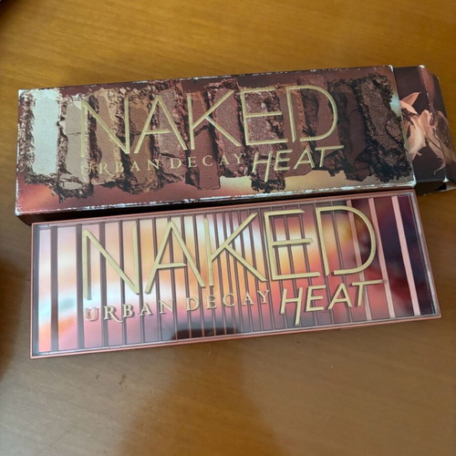 Urban Decay Heat eyeshadow palette used