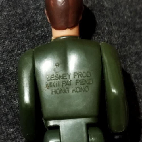 Matchbox Lesney figures used, pack of 4, 70's vintage