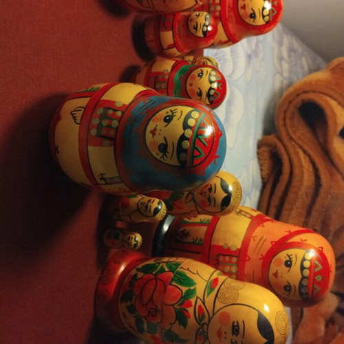 Matrioska original made in Russia 1985, genuine, 12 pieces, like new