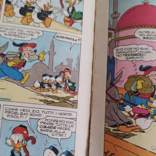 Topolino n.1550 1985 vintage Disney comic magazine used