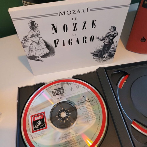 Mozart Le Nozze di Figaro CD EMI 1989 like new