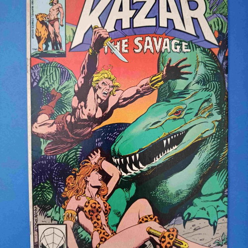 Kazar Ka-Zar The Savage 4 comic book used, English