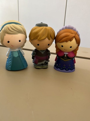 Disney bath toys set of 3 used