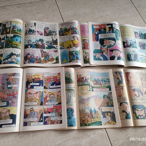 Classic Illustrated Comics like new, set of 6 issues