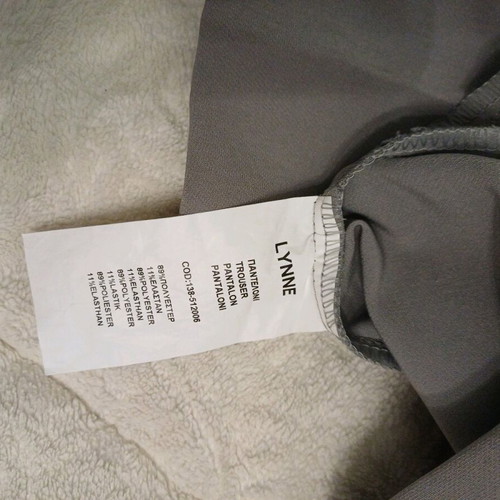 Lynne high-waisted pants gray like new, size M-38