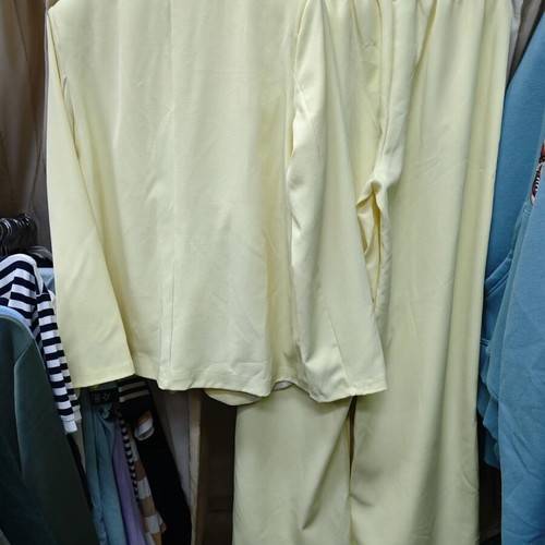 Yellow women's suit new, one size