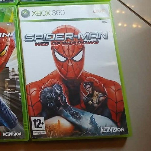 Spider-Man: Web of Shadows Xbox 360 game, Activision PAL edition