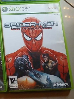 Spider-Man: Web of Shadows Xbox 360 game, Activision PAL edition