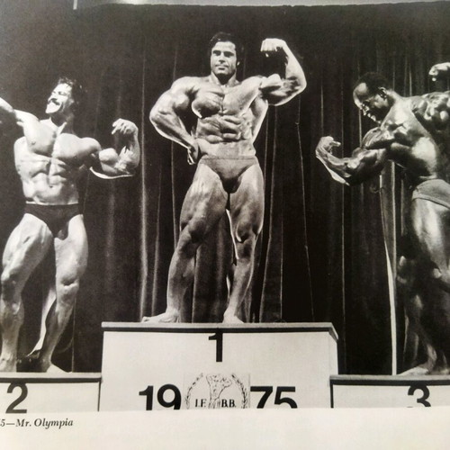 Weight Training and Bodybuilding book used, Dr. Franco Columbu
