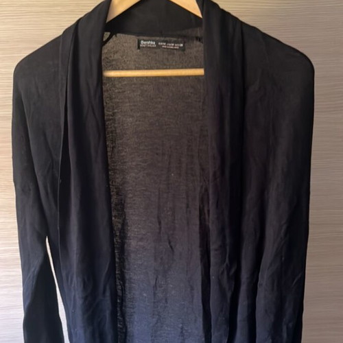 Berska cardigan like new, black, size M