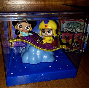 Disney Doorables Movie Moments Φιγούρα με Διόραμα series 1 Aladdin & Jasmine