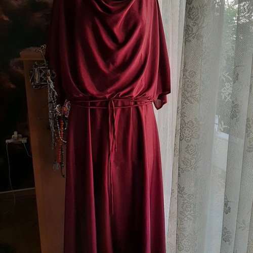 Women's vintage grenadine dress used