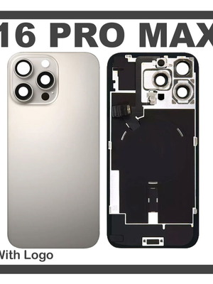 Apple iPhone 16 Pro Max Rear Battery Cover New Gray
