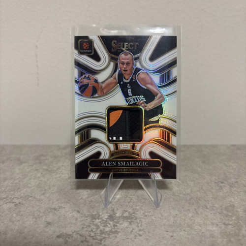 2025-26 Select Euroleague Alen Smailagic Memorabilia White Patch card /49