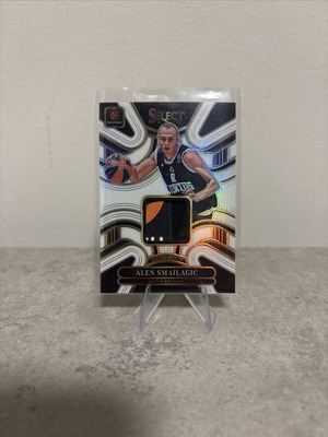 2025-26 Select Euroleague Alen Smailagic Memorabilia White Patch card /49
