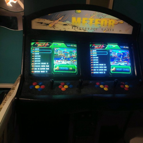 Arcade machine double like new with over 1300 games for four players