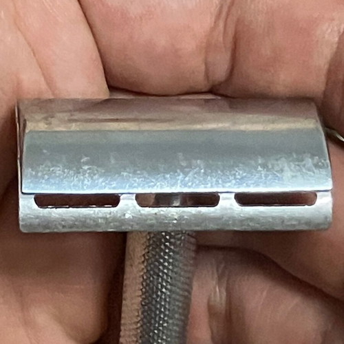 Soluna vintage shaving razor used from Czechoslovakia 1970