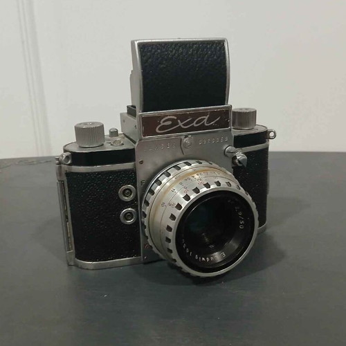 Ihagee Exa film camera used, SLR with manual focus Exakta mount