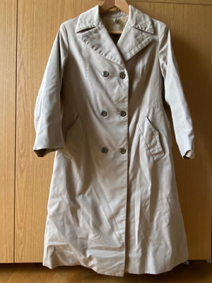 Vintage capartina coat like new, beige, size M