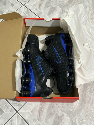 Nike Shox TL new, size 46, black and blue