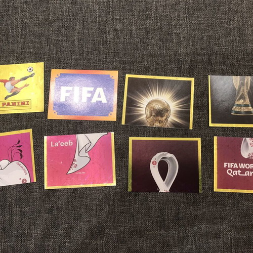 Panini World Cup 2022 special stickers pack of 62 new