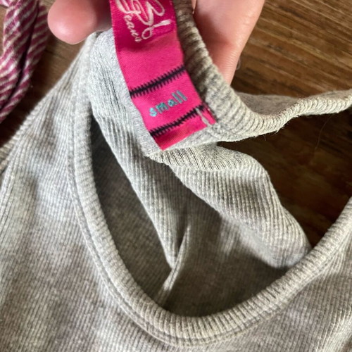 Women's blouse with detachable tie small used