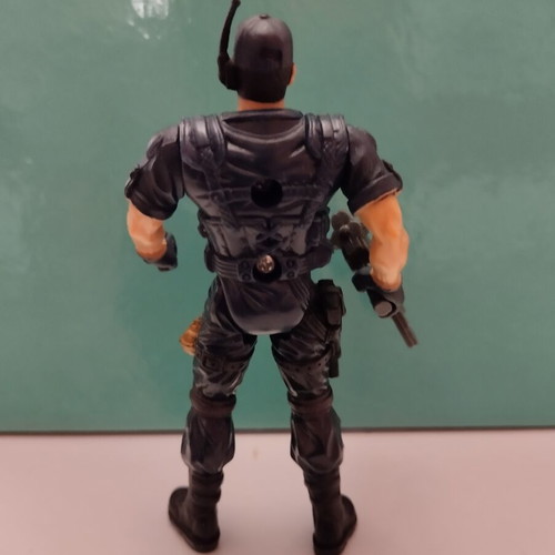 Police Force vs Bad Guys Chap Mei figure used with accessories