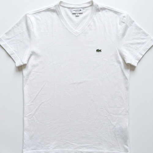 Lacoste white T-shirt, size M