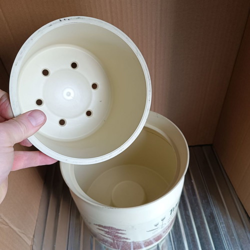 Teacher's Scotch Whisky plastic ice bucket used