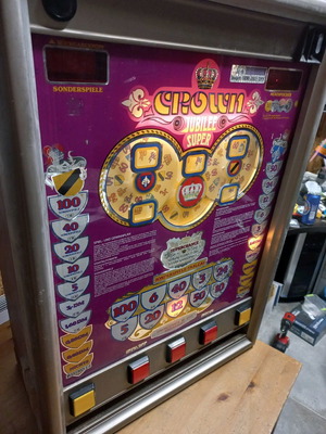 Crown Jubilee Super used vintage collectible slot machine