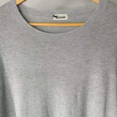Grey Knit Sweater Dress like new, size L