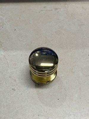 Golden shiny cabinet knob veraki new