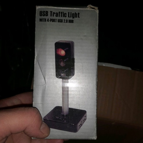 USB Traffic Light USB hub with 4-port USB 2.0 new